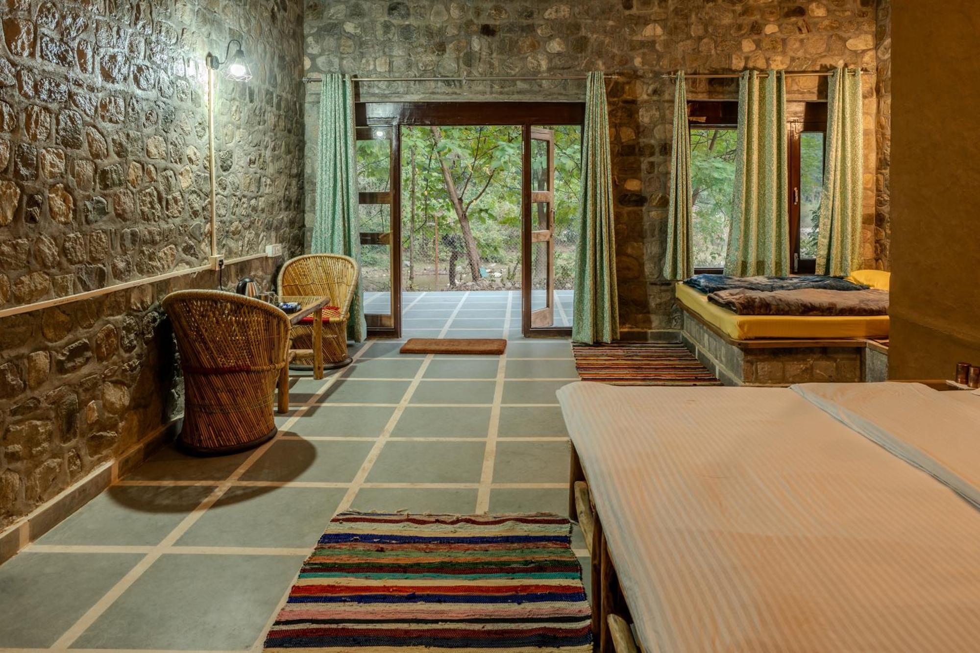 Camp Hornbill Corbett Hotell Rāmnagar Eksteriør bilde